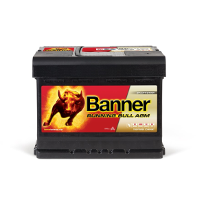 BANNER RUNNING BULL AGM 56001 12V-60AH 640A D+